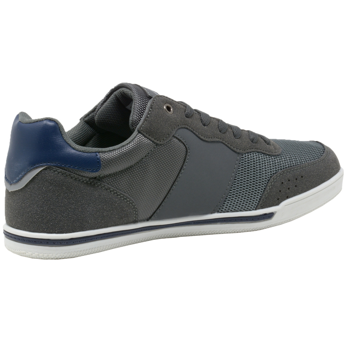 Alpine Swiss Men's Liam Fashion Sneakers Suede Trim Low Top Lace Up Tennis Shoes