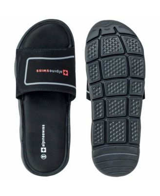 Men's Gabe Men Slide Sandals Shock-absorbing foam Insole for Arch Support Adjustable Strap Athletic Sandals Anti-Slip Traction EVA Foam Outsole