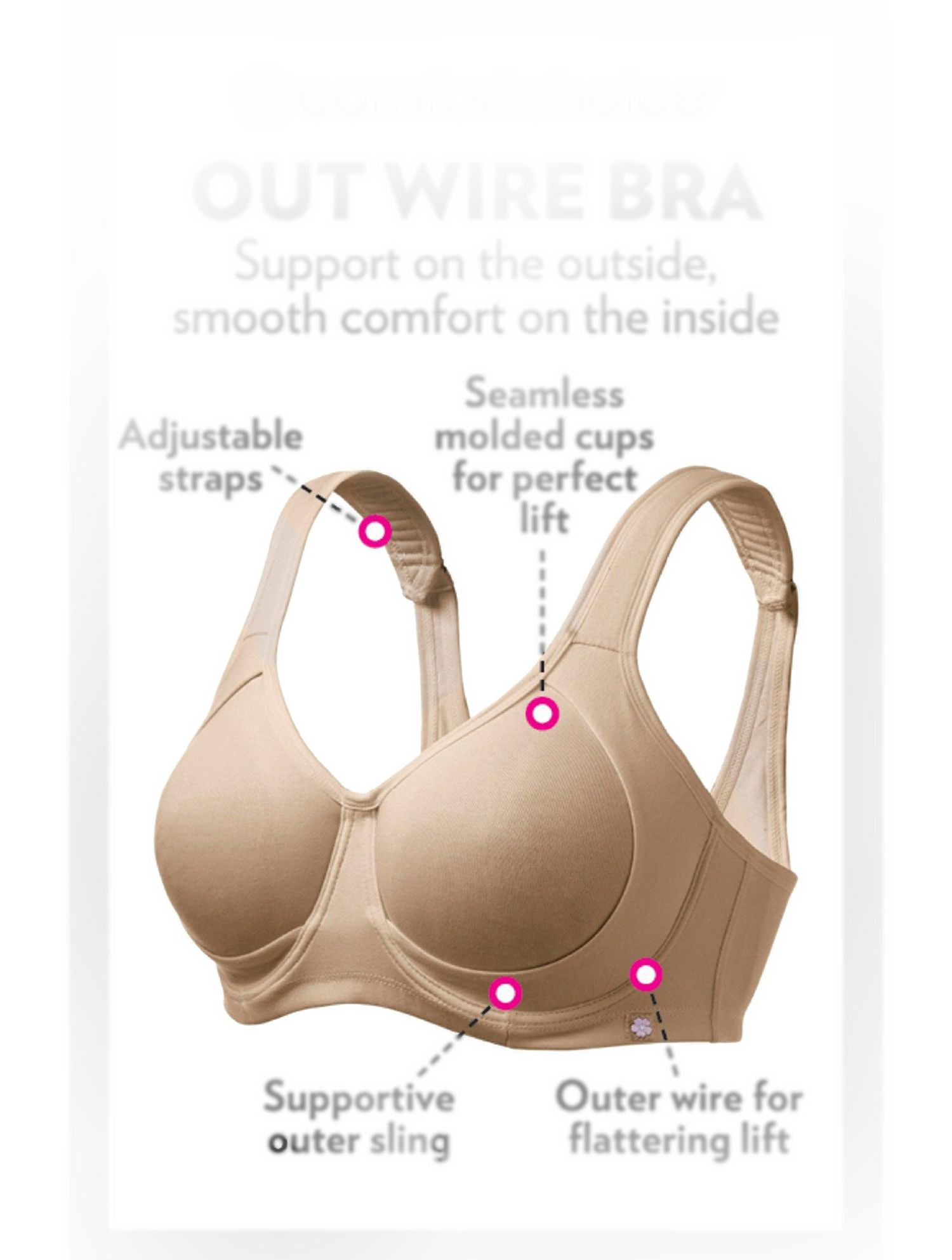 Women's Out Wire Bra