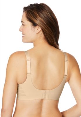 Women's Plus Size Side-Sleek Smoothing Bra