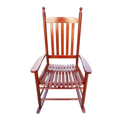 Streamdale Wooden Porch Rocker Chair Brown