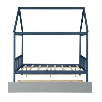 Simplie Fun House Full Bed With Trundle