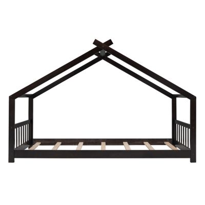 Streamdale Twin Size House Bed Wood Bed