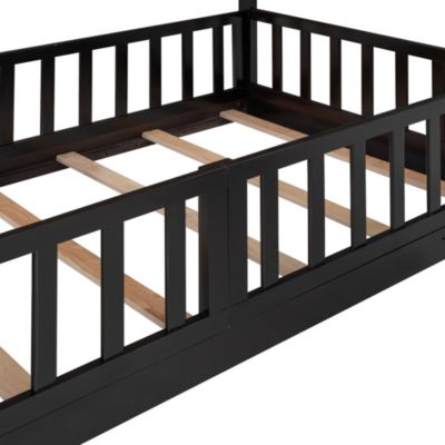 Streamdale Twin Over Twin Bunk Bed With Slide And Ladder