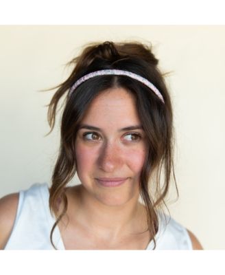 Women s Thin Floral Headband - Pink