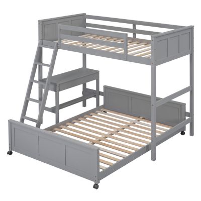 Twin Over Full Bunk Bed With