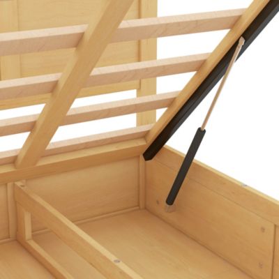 Queen Platform Bed with Storage Drawers