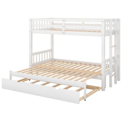 Streamdale Twin Over Pull-Out Bunk Bed With Trundle