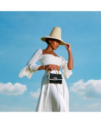 Kemala Palm Straw Hat In Natural Beige