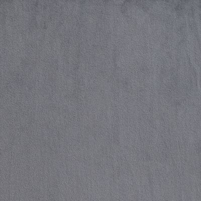 Gray Velvet Winged Queen Platform Bed