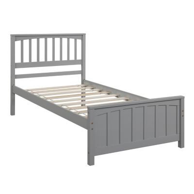 Streamdale Wood Platform Bed Twin Size Platform Bed