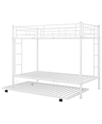 Twin Over Twin Bunk Bed With Trundle