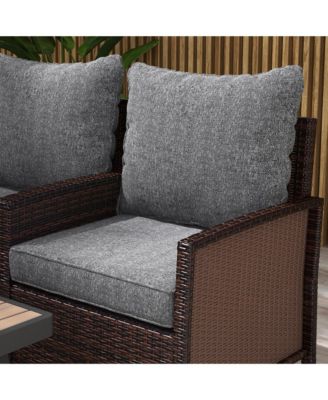 Plush Patio Chair Cushions Comfy, Fade-Resistant, Elegant