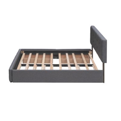 Streamdale Queen Upholstered Bed with 2 Drawers and Twin XL Trundle