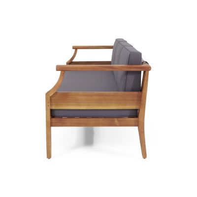 Streamdale Mid-Century Luxe Sofa Acacia & Water-Resistant