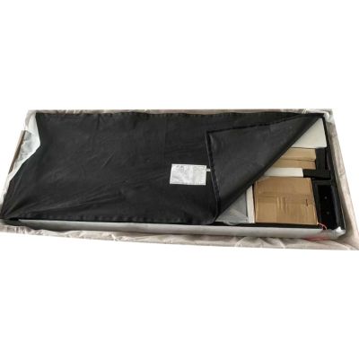 Upholstered King Platform Bed, Tufted Headboard, Easy Assembly.