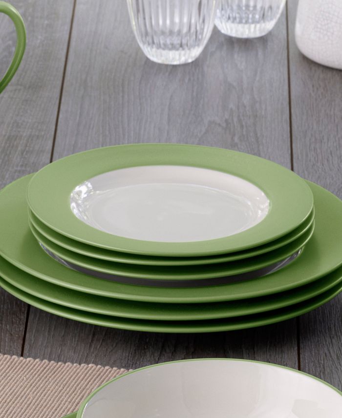 Noritake® Colorwave Rim 4-Piece Place Setting in White, 4 Piece - Ralphs