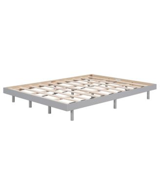 Modern Design Queen Floating Platform Bed Frame