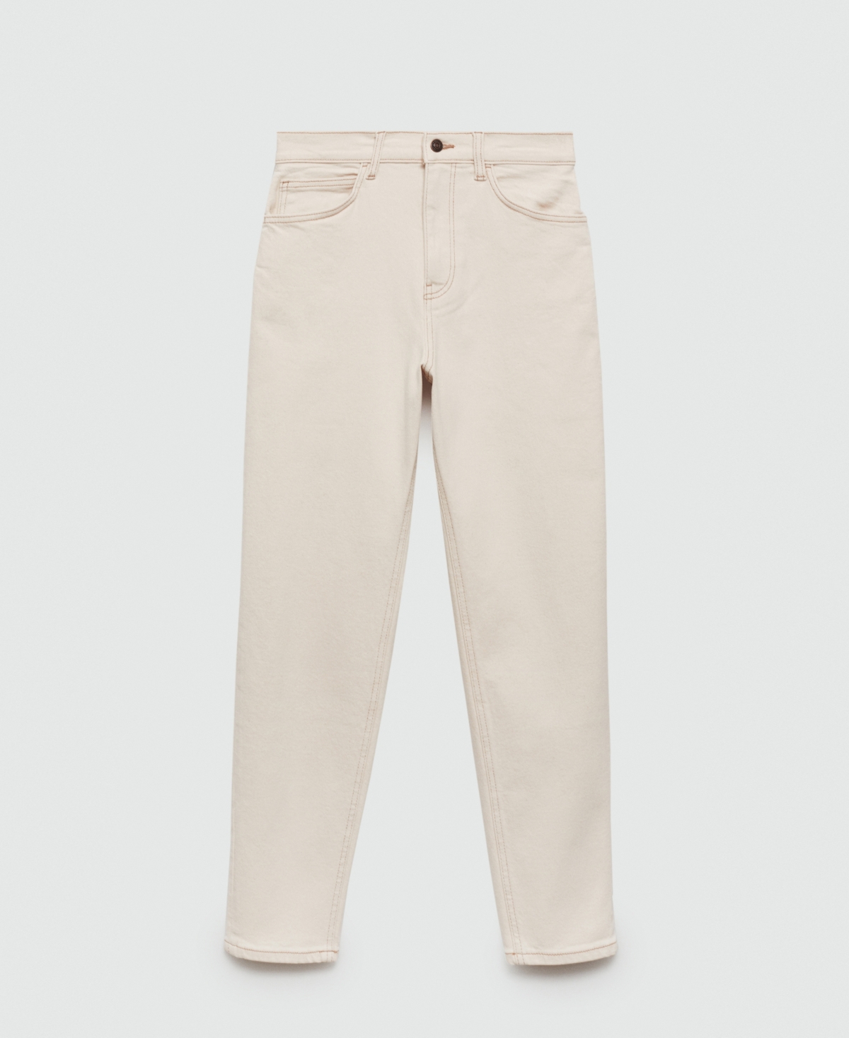 Mango Women's Mom Comfort High Rise Jeans