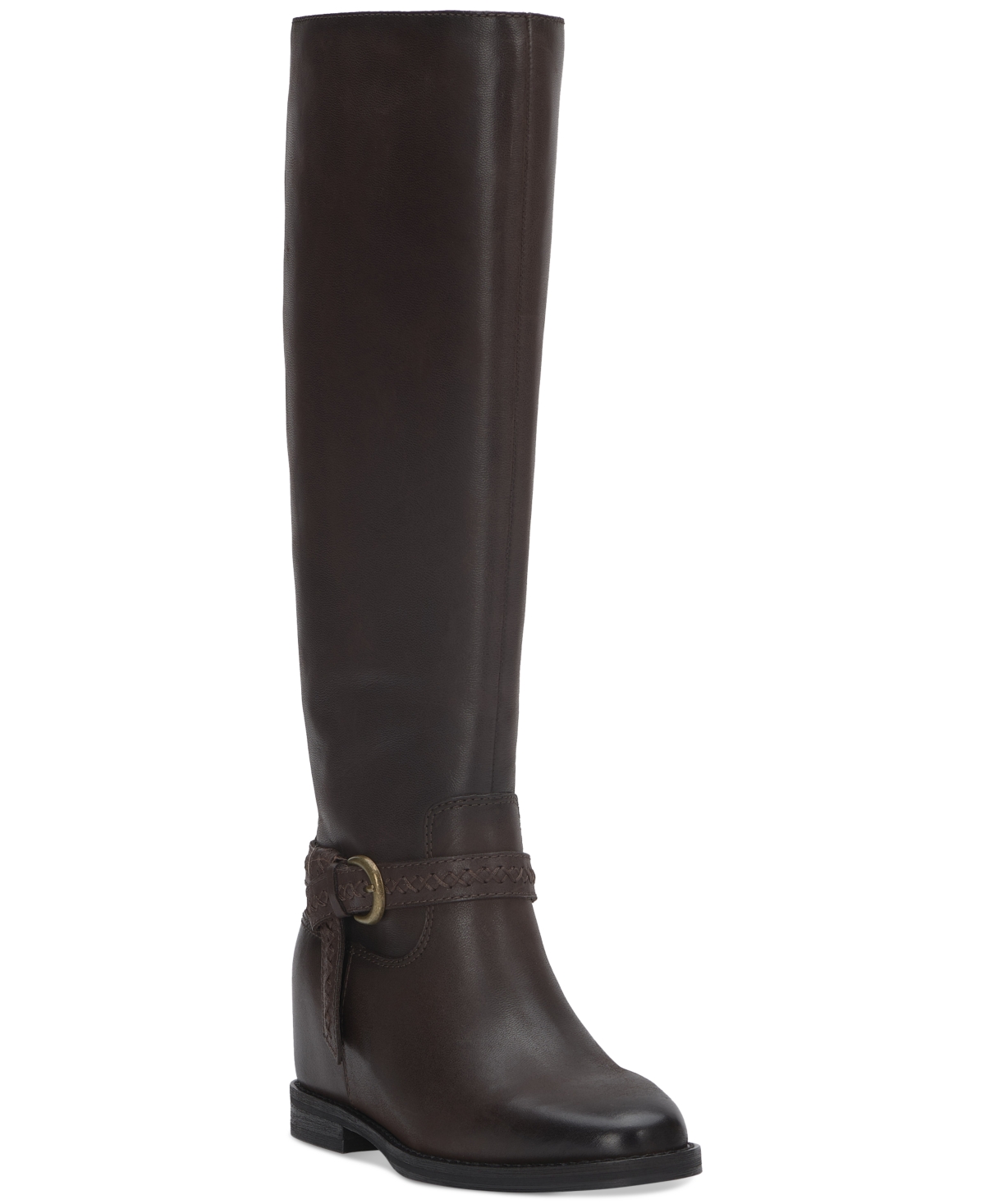 LUCKY BRAND WOMEN'S MALTET KNEE-HIGH WEDGE BOOTS 