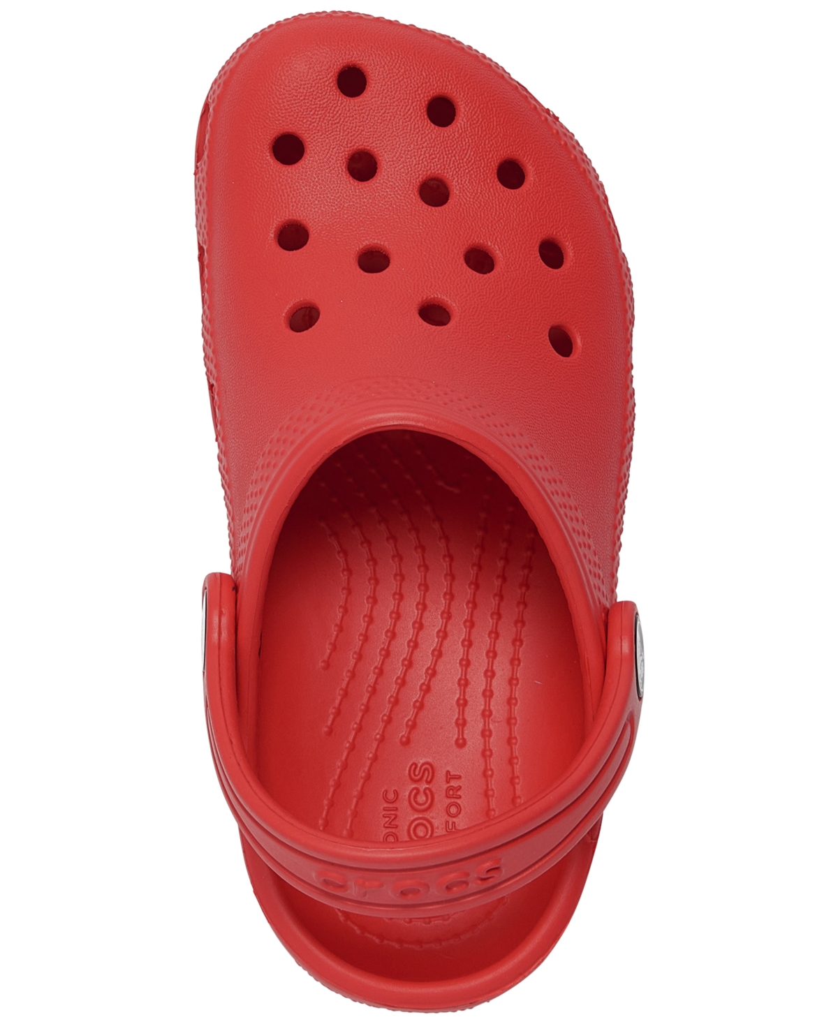 Crocs Big Kids Classic Clogs From Finish Line In Red Bolt