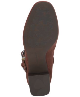 Women's Cemli Double-Strap Mary Jane Block-Heel Pumps