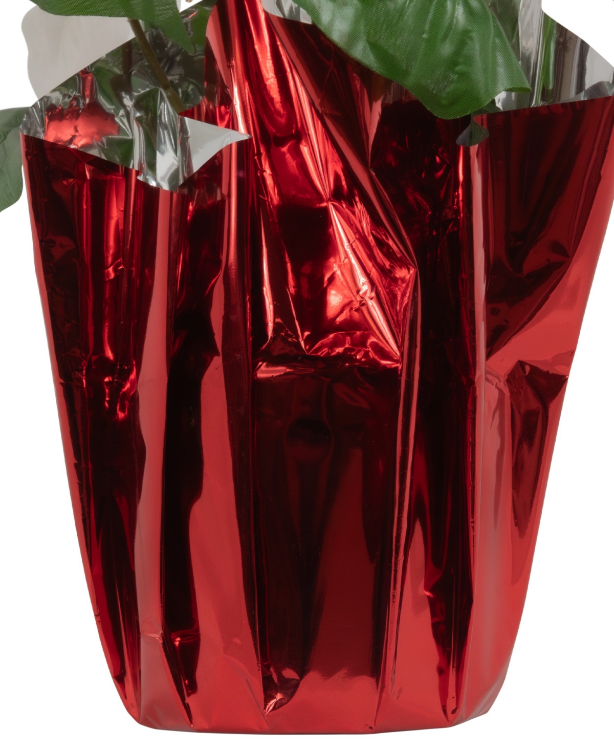 Northlight White Artificial Christmas Poinsettia 13.75" In White
