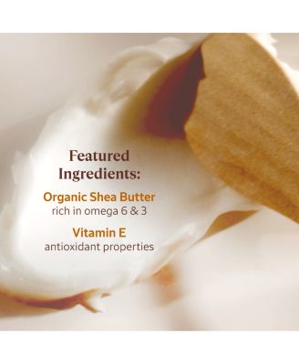 Eco-Cert Organic Certified & Fair Trade Approved Pure Shea Butter Enriched with Vitamin E, . 5.20 fl oz