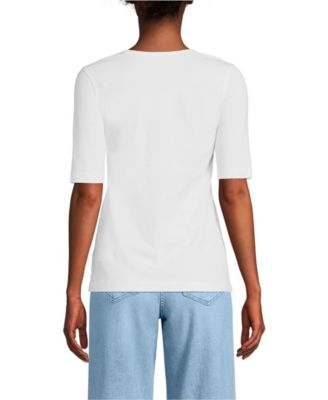 Women's Supima Cotton Henley T-Shirt