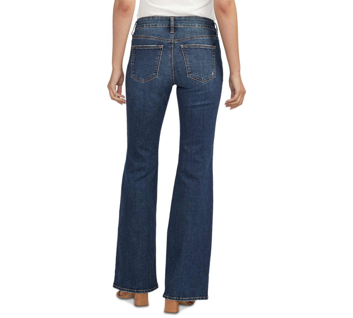 Silver Jeans Co. Women's Suki Curvy-Fit Flare-Leg Jeans