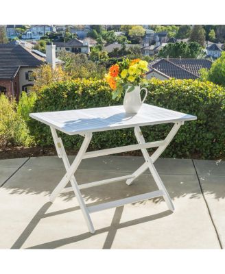 Acacia Folding Outdoor Dining Table