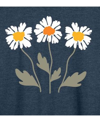 Retro Daisies Plus Size Graphic Pullover