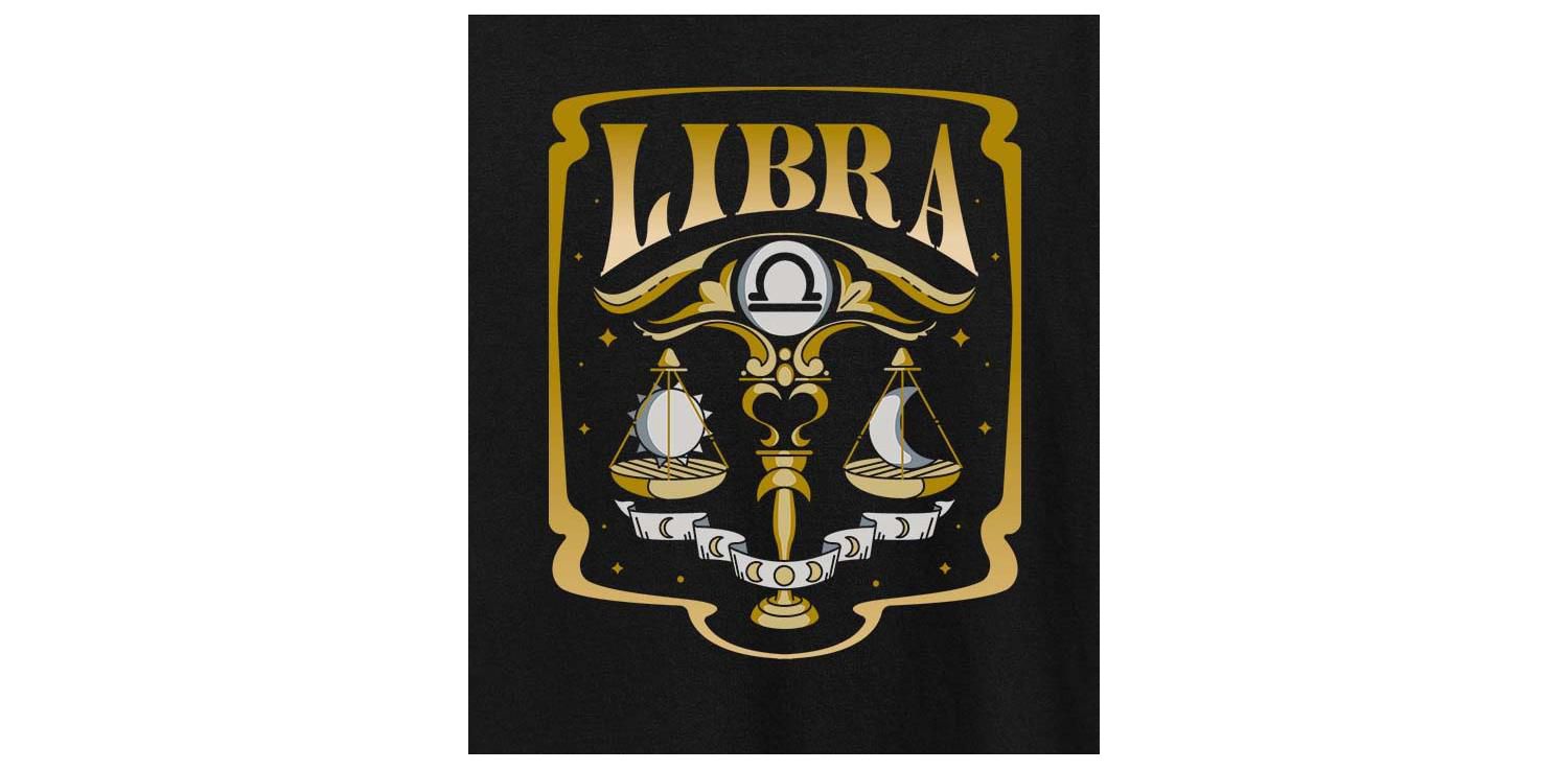 Zodiac Libra Plus Size Graphic T-Shirt