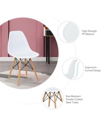 5 Pieces Table Set With Solid Wood Leg For Dining Room