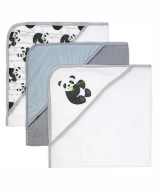 Baby Boys and Baby Girls 8 Piece Hooded Bath Towel and Wash Cloth Set