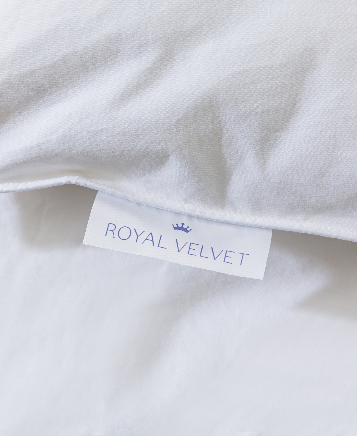 Royal Velvet All Seasons White Down Comforter, Twin In White