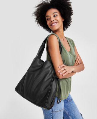 Jyyll Large Solid Tote with Removable Pouch, Exclusively at Macy's 