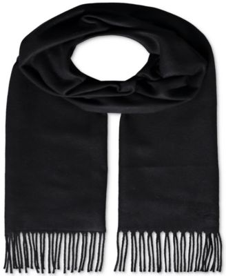 Women's Twisted Fringe Solid Color Muffler Scarf 