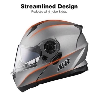 RUN-M3 Modular Flip Up Helmet Full Face Dual Visor DOT Motorcycle Bike XXL