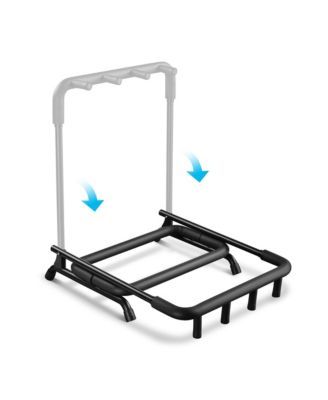 3 Three Holder Multi Guitar Folding Stand Band Stage Bass Acoustic Guitar Display Rack