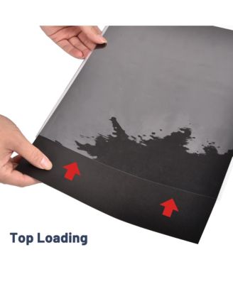 11"x17" Double-Sided All Clear Vinyl Menu Cover 2 View Plastic Menu Holder Top Loading Restaurant Cafe 30 Pack