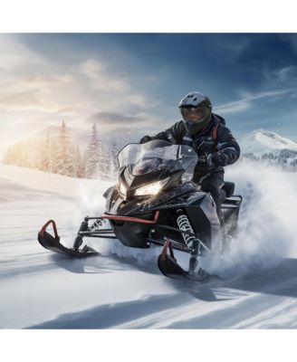 Dual Sport Full Face Motorcycle Helmet Motocross Offroad Bike w/ Sun Visor