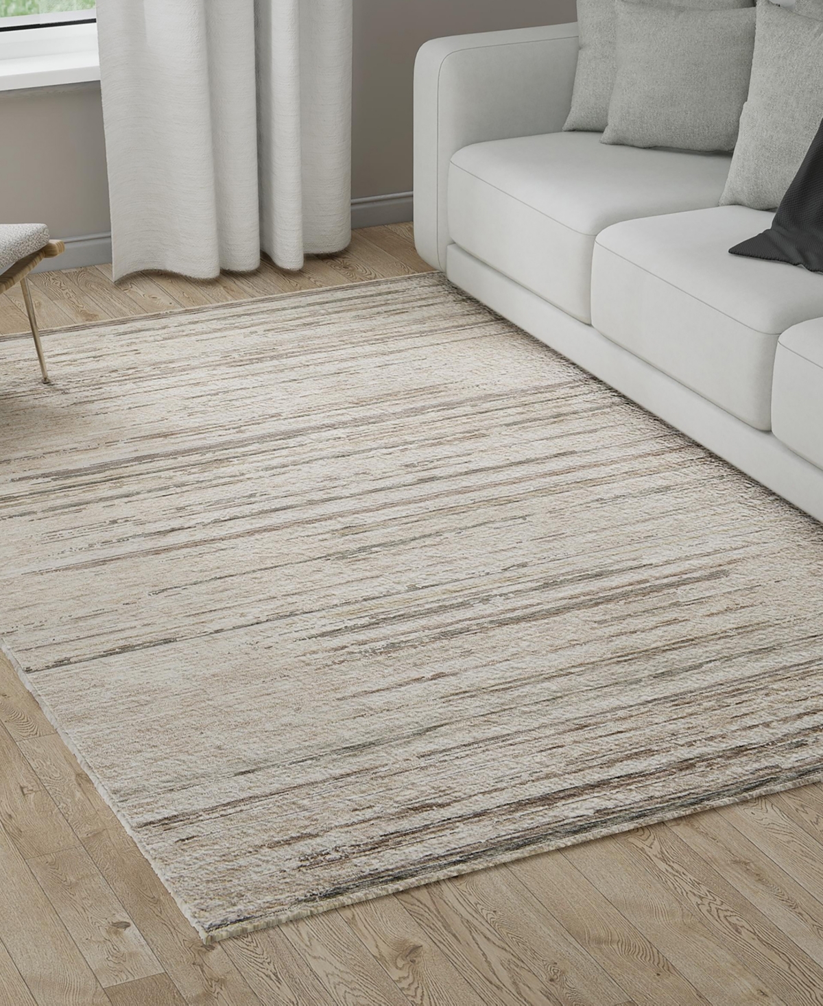 Km Home Castille Csl327 12'x15' Area Rug In Beige