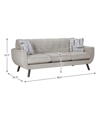 White Label Lafael 87" Sofa