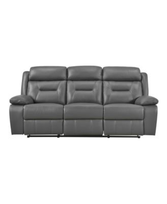White Label Corvallis 87" Double Reclining Sofa