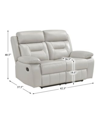 White Label Corvallis 63" Double Reclining Love Seat