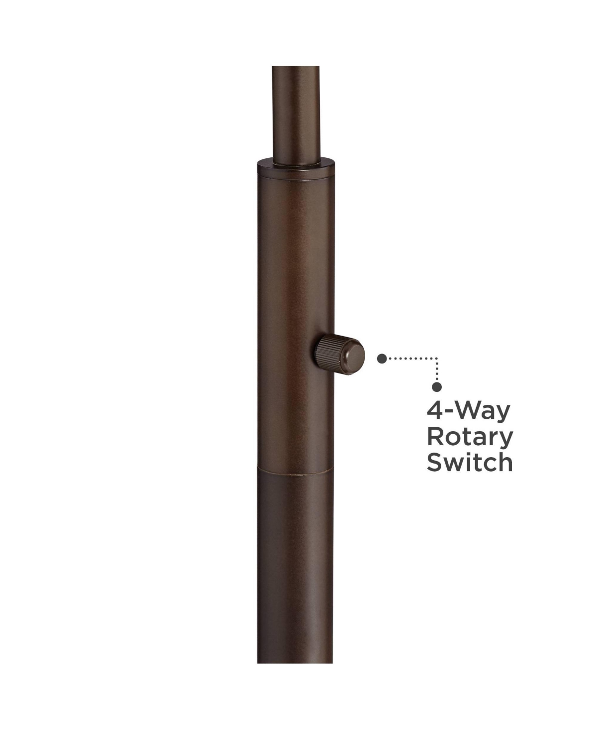 Modern Arc Floor Lamp Standing 71 1/2