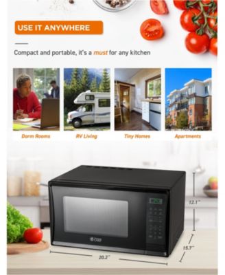 1.1 Cu. Ft. 1000W Countertop Microwave Oven