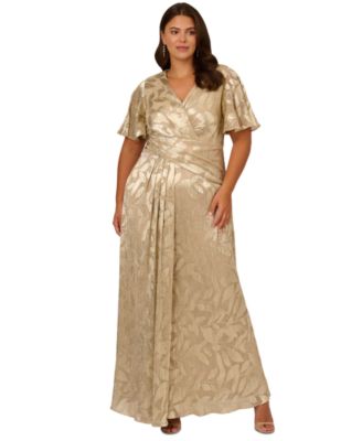 Adrianna papell plus size dresses macy's best sale