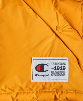 Men's Solid-Color Quilted Puffer Vest